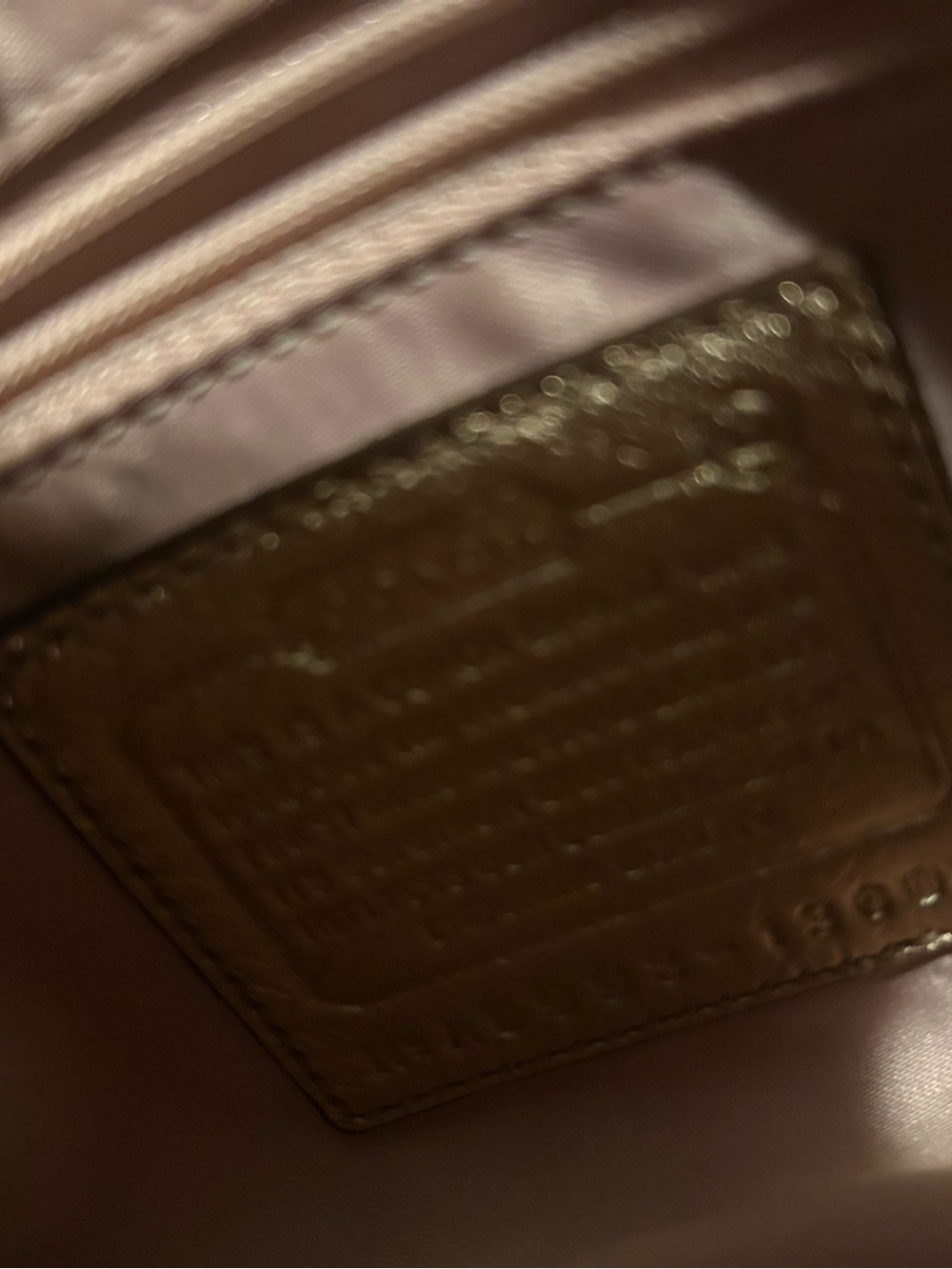 Vintage Rose-Gold COACH Shoulder Bag - Picture 9 of 10